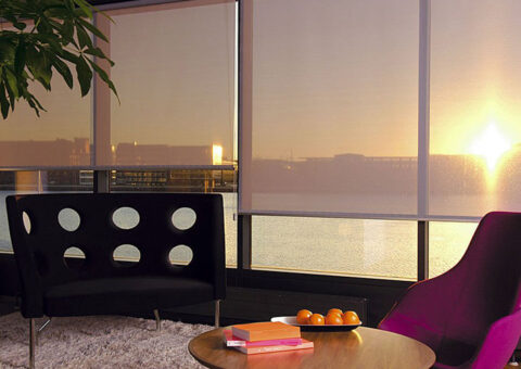 ستائر صن سكرين واشكالها المتعدده